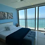 Beachfront Condo In Morros City Building