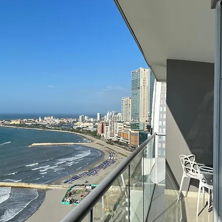 Apartment Beachfront In Morros Building